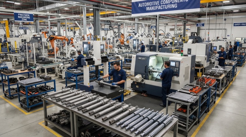 Automotive and Auto Component Industries - Transmission Shafts and Dies